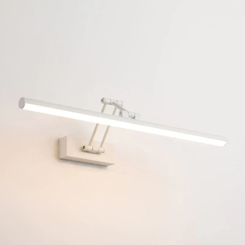 LED Wandlamp Zwart/Wit Voor boven een spiegel