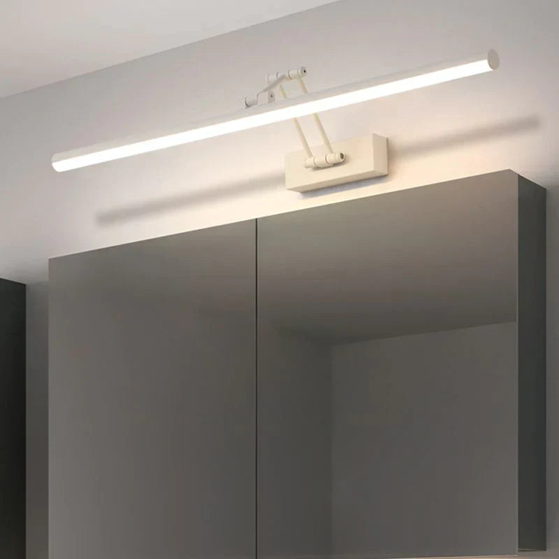 LED Wandlamp Zwart/Wit Voor boven een spiegel