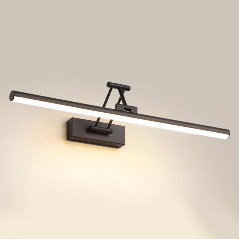 LED Wandlamp Zwart/Wit Voor boven een spiegel