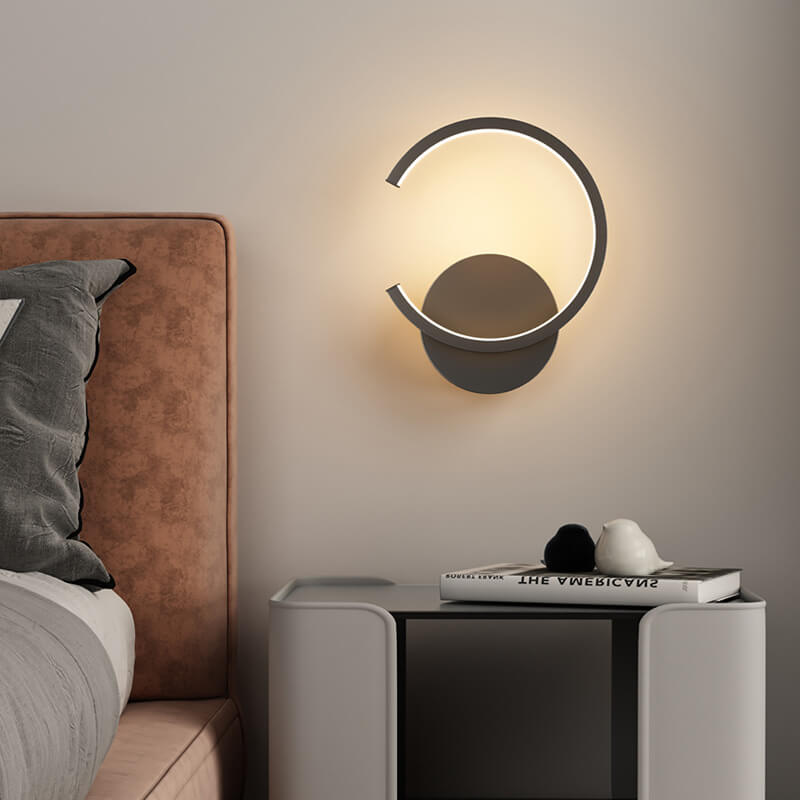 Luminex - Moderne LED wandlamp met minimalistisch cirkelvormig ontwerp